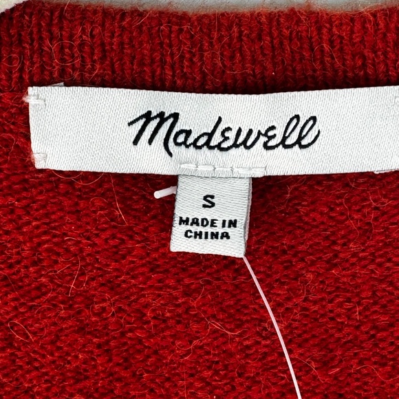 Madewell Kent Cardigan Sweater | Women’s Size S| Etruscan Clay Oran - Picture 2 of 7
